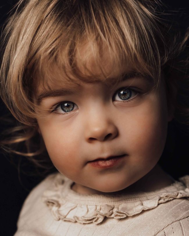 Meisje 3 jaar prachtige ogen